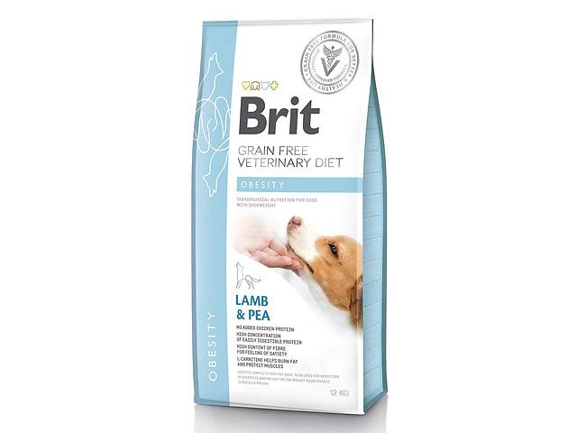 Корм-диета Brit VD Obesity Dog для снижения массы тела у собак 12 кг