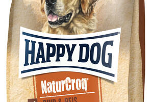 Корм для взрослых собак Happy Dog NaturCroq Rind&Reis с говядиной и рисом 15 кг