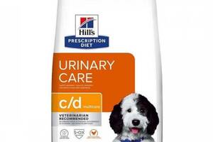 Корм Hill's Prescription Diet Canine C/D сухой для лечения мочекаменной болезни у собак 1.5 кг (052742042237)