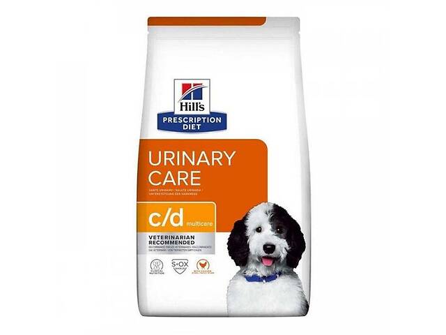 Корм Hill's Prescription Diet Canine C/D сухой для лечения мочекаменной болезни у собак 1.5 кг (052742042237)