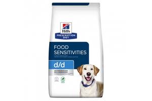 Корм Hill's Prescription Diet Canine D/D сухой с уткой для собак страдающих от аллергии 12 кг (052742917900)