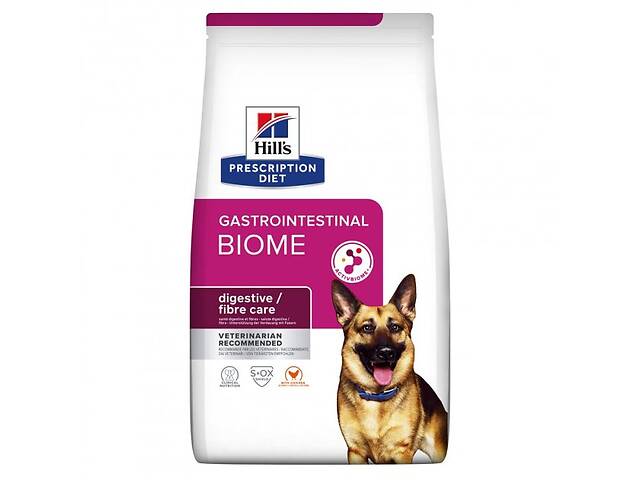 Корм Hill's Prescription Diet Canine Gastrointestinal Biome сухой для собак с заболеваниями ЖКТ (052742026855)