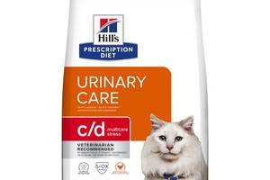 Корм Hill's Prescription Diet Feline C D Urinary Stress Chicken сухой лечебный для кошек с заболеваниями мочевыводящи...