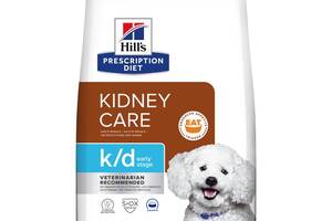 Корм Hill's Prescription Diet k d Early Stage сухой лечебный при ранних этапах болезней почек для взрослых собак 1.5 кг