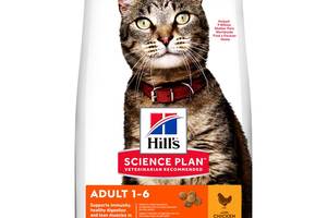 Корм Hill's Science Plan Feline Adult Chicken сухой с курицей для взрослых кошек 3 кг