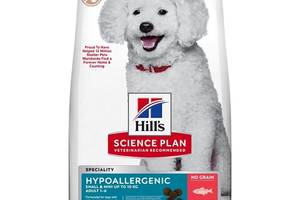 Корм Hill's Science Plan Hypoallergenic Small Mini Dog Adult сухой гипоаллергенный для собак малых пород 6 кг