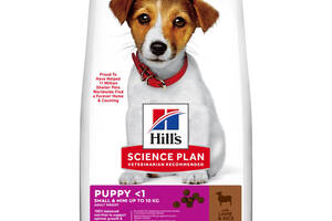 Корм Hill's Science Plan Puppy Small Miniature Lamb Rice сухой с ягненком для щенят малых пород 1.5 кг