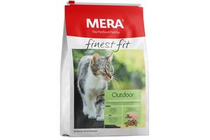 Корм Mera Finest Fit Adult Outdoor Cat сухой с мясом птицы для котов бывающих на улице улице 4 кг