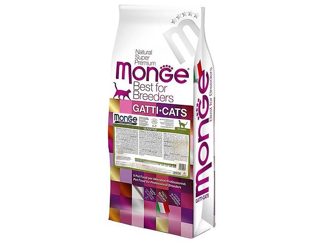 Корм Monge Cat Sensitive сухой с курицей для котов с чувствительным пищеварением 10 кг