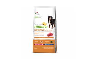 Корм Natural Trainer Dog Sensitive Adult Medium Maxi With Lamb сухой монопротеиновый без глютена с ягненком для взрос...