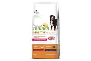 Корм Natural Trainer Dog Sensitive No Gluten Adult Medium Maxi With Rabbit сухой монопротеиновый с кроликом для взрос...