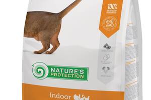 Корм Nature's Protection Indoor сухой для взрослых кошек живущих в помещении 7 кг