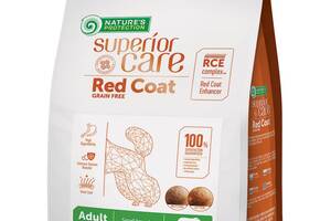 Корм Nature's Protection Superior Care Red Coat Grain Free Adult Small Breeds with Lamb сухой с ягненком для взрослых...