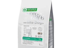 Корм Nature's Protection Superior Care White Dogs Grain Free Insect All Sizes and Life Stages сухой беззерновой для с...