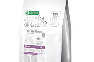 Корм Nature's Protection Superior Care White Dogs Grain Free Junior All Breeds сухой для щенят с белым окрасом шерсти...