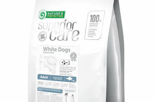 Корм Nature's Protection Superior Care White Dogs Grain Free White Fish Adult Large Breeds для собак крупных пород с...