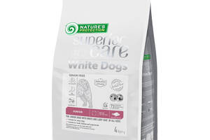 Корм Nature's Protection Superior Care White Dogs Grain Free White Fish Junior All Sizes сухой с белой рыбой для юнио...