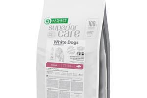 Корм Nature's Protection Superior Care White Dogs Grain Free White Fish Junior All Sizes сухой с белой рыбой для юнио...