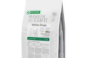 Корм Nature's Protection Superior Care White Dogs Insect All Sizes and Life Stages сухой с белком насекомых для собак...