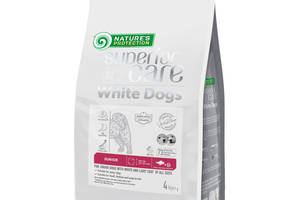 Корм Nature's Protection Superior Care White Dogs White Fish Junior All Sizes сухой с белой рыбой для юниоров с белой...