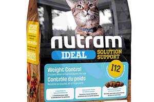 Корм Nutram I12 Ideal Solution Support Weight Control Cat сухой для взрослых котов с избыточным весом 1.13 кг