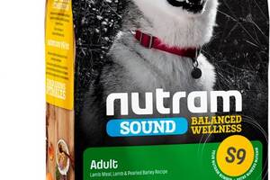 Корм Nutram S9 Sound Balanced Wellness Lamb Adult Dog сухой с ягнятиной для взрослых собак 2 кг