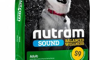 Корм Nutram S9 Sound Balanced Wellness Lamb Adult Dog сухой с ягнятиной для взрослых собак 11.4 кг