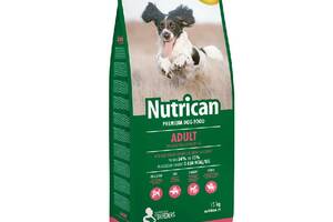 Корм Nutrican Adult Dog сухой с курицей для взрослых собак всех пород 15 кг