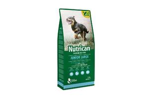 Корм Nutrican Junior Large сухой с курицей для щенят и юниоров крупных пород 15 кг