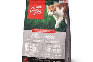 Корм Orijen Fit Trim сухой для взрослых котов с избыточным весом 1.8 кг