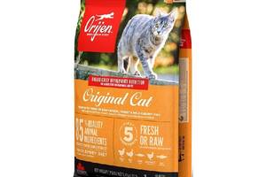 Корм Orijen Original Cat сухой с птицей и рыбой для котов всех возрастов 5.4 кг