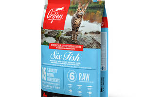 Корм Orijen Six Fish Cat Kitten сухой с рыбой для котов всех возрастов 5.4 кг