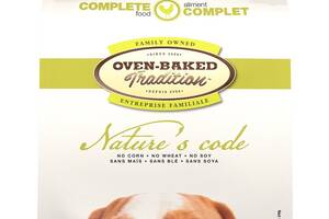 Корм Oven-Baked Tradition Nature’s Code Dog Adult Chicken сухой с курицей для взрослых собак 11.34 кг
