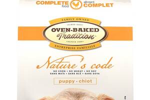 Корм Oven-Baked Tradition Nature’s Code Puppy Chicken сухой с курицей для щенят 11.34 кг