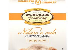 Корм Oven-Baked Tradition Nature’s Code Puppy Chicken сухой с курицей для щенят 2 кг