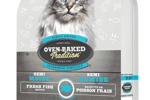 Корм Oven-Baked Tradition Semi-Moist Cat Adult Fish полувлажный с рыбой для взрослых котов 2.27 кг