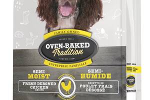 Корм Oven-Baked Tradition Semi-Moist Dog Adult Chicken полувлажный с курицей для взрослых собак 2.27 кг