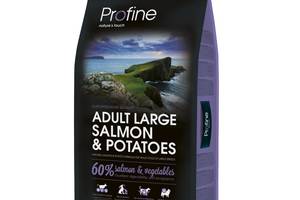 Корм Profine Dog Adult Large Breed Salmon Potatoes сухой с лососем и картофелем для взрослых собак крупных пород 15 кг