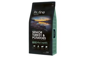 Корм Profine Dog Senior Turkey Potatoes с индейкой для пожилых собак 15 кг