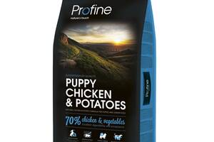 Корм Profine Puppy Chicken Potatoes сухой с курицей для щенят 15 кг