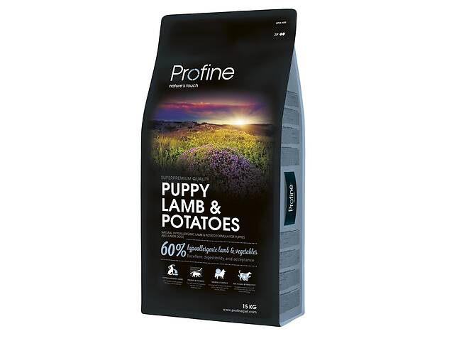 Корм Profine Puppy Lamb Potatoes сухой с ягнятиной для щенят 15 кг