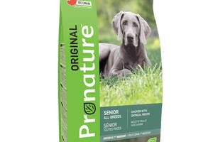 Корм Pronature Original Dog Senior Chicken Oatmeal сухой с курицей для пожилых собак 11.3 кг