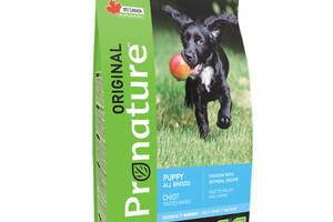 Корм Pronature Original Puppy Chicken Oatmeal сухой с курицей для щенят 2.27 кг