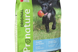 Корм Pronature Original Puppy Chicken Oatmeal сухой с курицей для щенят 11.3 кг