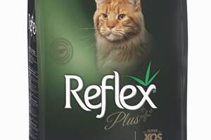 Корм Reflex Plus Cat Adult Chicken сухой с курицей для взрослых котов 8 кг