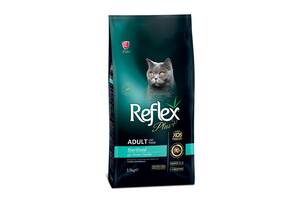 Корм Reflex Plus Cat Adult Sterilised Chicken сухой с курицей для стерилизованных котов 15 кг