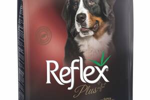 Корм Reflex Plus Dog Adult Maxi Breeds Lamb Rice сухой с ягненком для взрослых собак крупных пород 18 кг