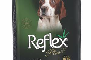 Корм Reflex Plus Dog Adult Medium Large Breeds Chicken сухой с курицей для взрослых собак средних и крупных пород 15 кг