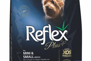 Корм Reflex Plus Dog Adult Mini Small Breeds Salmon сухой с лососем для взрослых собак малых пород 3 кг