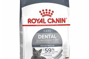 Корм Royal Canin Dental Care сухой для здоровья ротовой полости и зубов у взрослых котов 1.5 кг